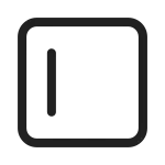 Calendar Week Start SVG Icon